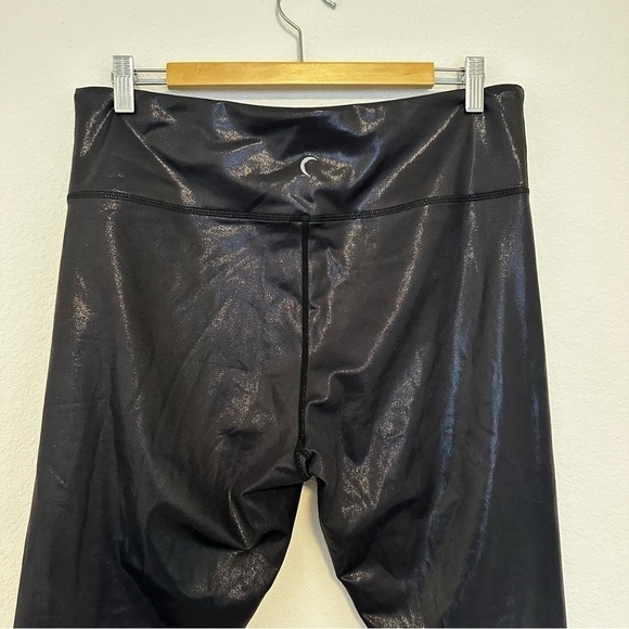 ZYIA Black Ombré Metallic Light N Tight High Rise Leggings Size 16-18 Women’s - Picture 5 of 8